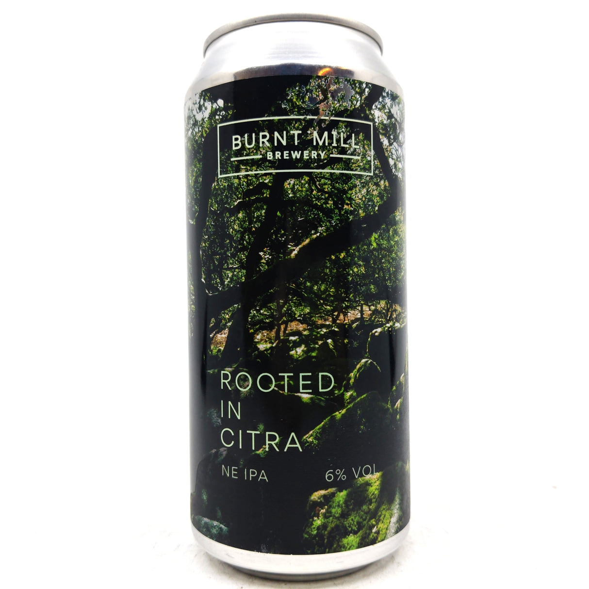 Burnt Mill Rooted In Citra IPA 6% (440ml can)-Hop Burns & Black