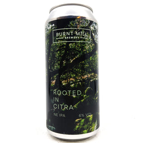Burnt Mill Rooted In Citra IPA 6% (440ml can)-Hop Burns & Black