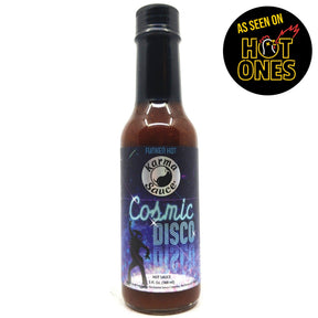 Karma Sauce Cosmic Disco Hot Sauce (148ml)-Hop Burns & Black