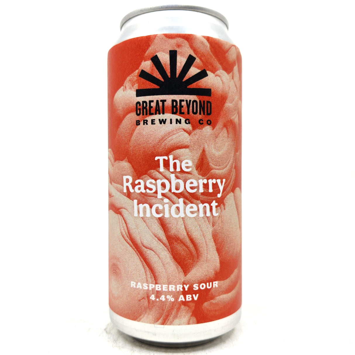 Great Beyond The Raspberry Incident Sour 4% (440ml can)-Hop Burns & Black
