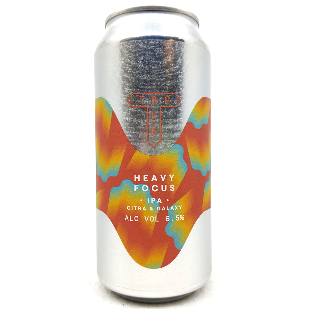 Track Heavy Focus Citra & Galaxy IPA 6.5% (440ml can)-Hop Burns & Black