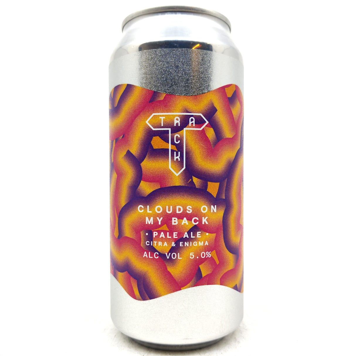 Track Clouds On My Back Pale Ale 5% (440ml can)-Hop Burns & Black
