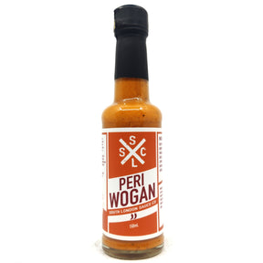 South London Sauce Company Peri Wogan Hot Sauce (150ml)-Hop Burns & Black