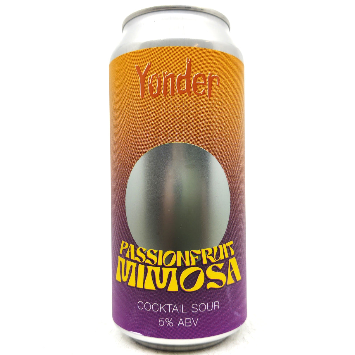 Yonder Passionfruit Mimosa 5% (440ml can)-Hop Burns & Black