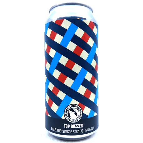 Howling Hops Top Buzzer Pale Ale 5.6% (440ml can)-Hop Burns & Black