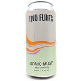 Two Flints Sonic Muse West Coast IPA 6.4% (440ml can)-Hop Burns & Black