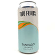 Two Flints Santiago Pale Ale 3.8% (440ml can)-Hop Burns & Black