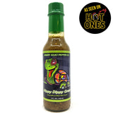 Angry Goat Hippy Dippy Green Hot Sauce (148g)-Hop Burns & Black
