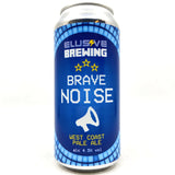 Elusive Brewing Brave Noise West Coast Pale Ale 4.5% (440ml can)-Hop Burns & Black