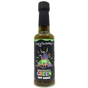 Lazy Scientist Brockwell Green Hot Sauce (150ml)-Hop Burns & Black