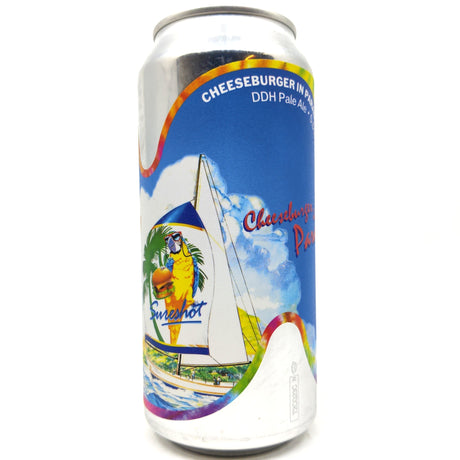 Sureshot Cheeseburger In Paradise DDH Pale Ale 5.5% (440ml can)-Hop Burns & Black