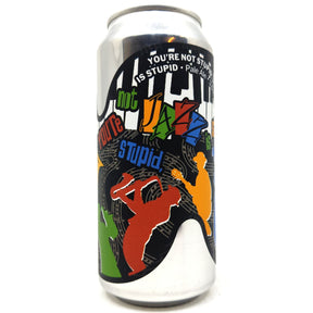 Sureshot You're Not Stupid, Jazz Is Stupid Mini Pale Ale 3.5% (440ml can)-Hop Burns & Black
