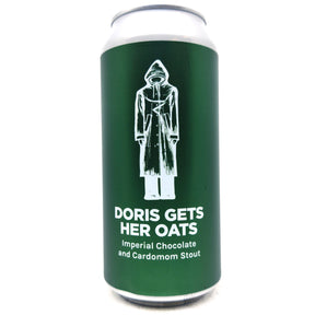 Pomona Island Doris Gets her Oats Imperial Stout 11% (440ml can)-Hop Burns & Black