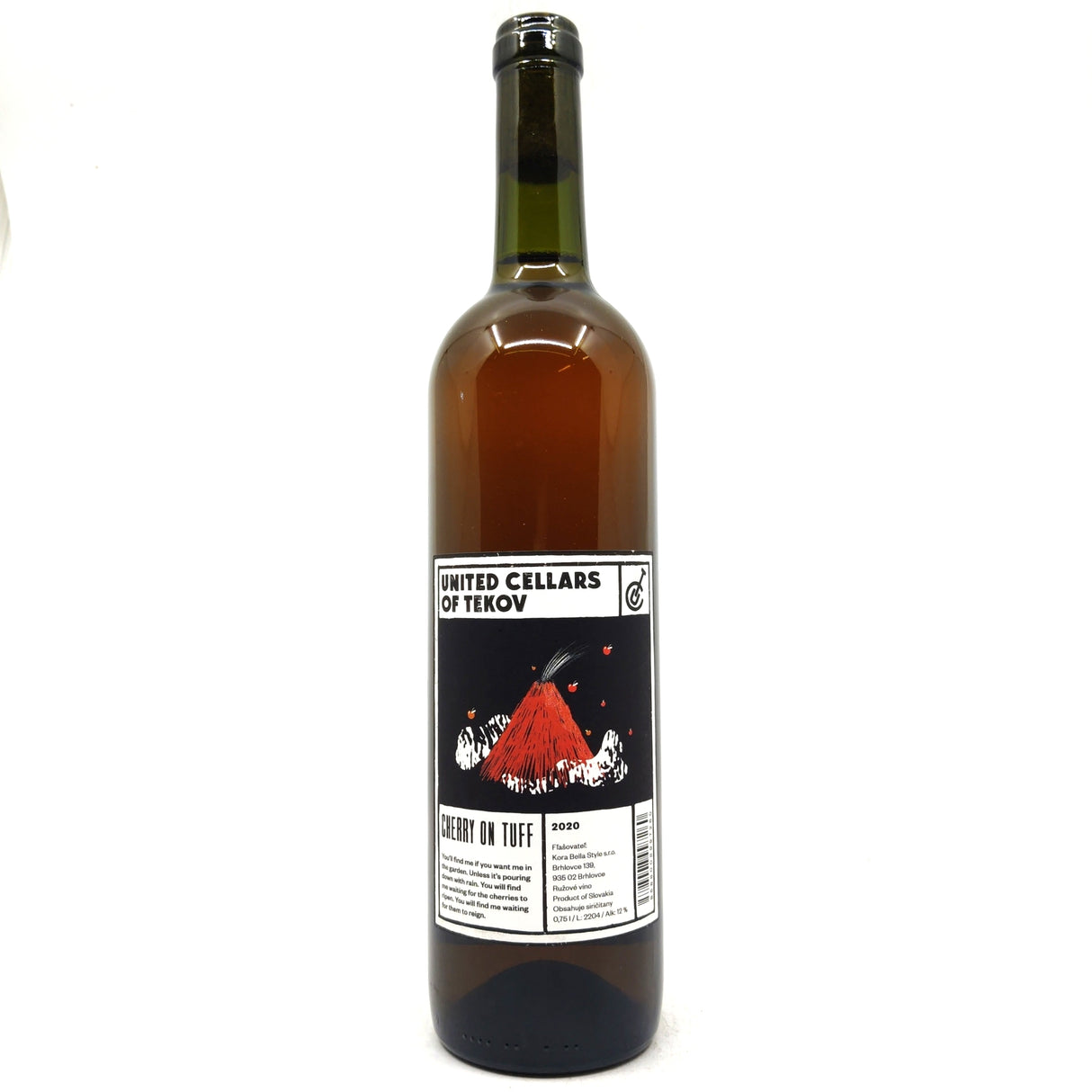 United Cellars of Tekov Cherry on Tuff Rose 2020 12% (750ml)-Hop Burns & Black