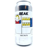 Beak Brewery Seb IPA 7% (440ml can)-Hop Burns & Black