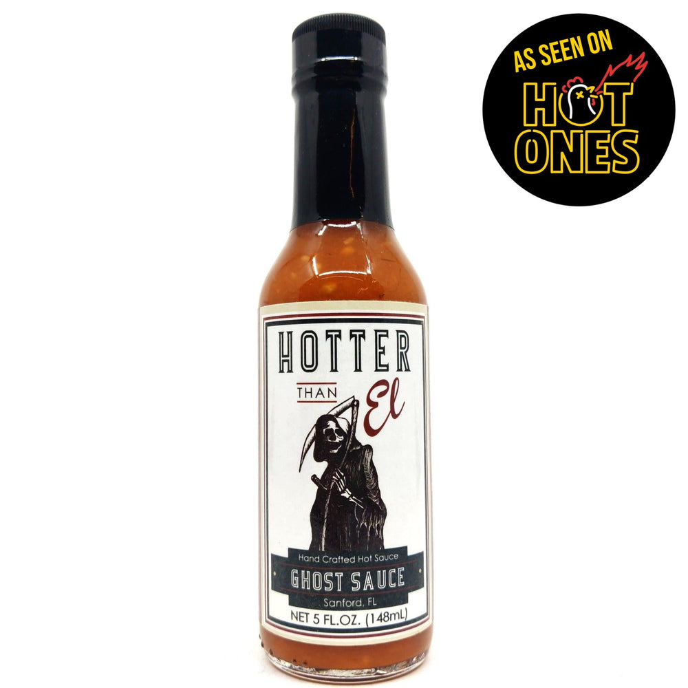 Hotter Than El Ghost Sauce (148ml)-Hop Burns & Black