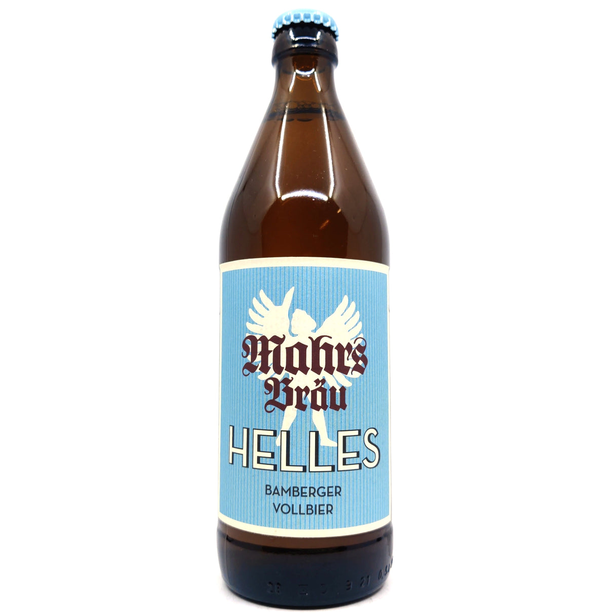 Mahrs Brau Helles 4.9% (500ml)-Hop Burns & Black