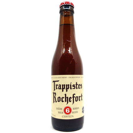 Trappistes Rochefort 6 Dubbel 7.5% (330ml)-Hop Burns & Black