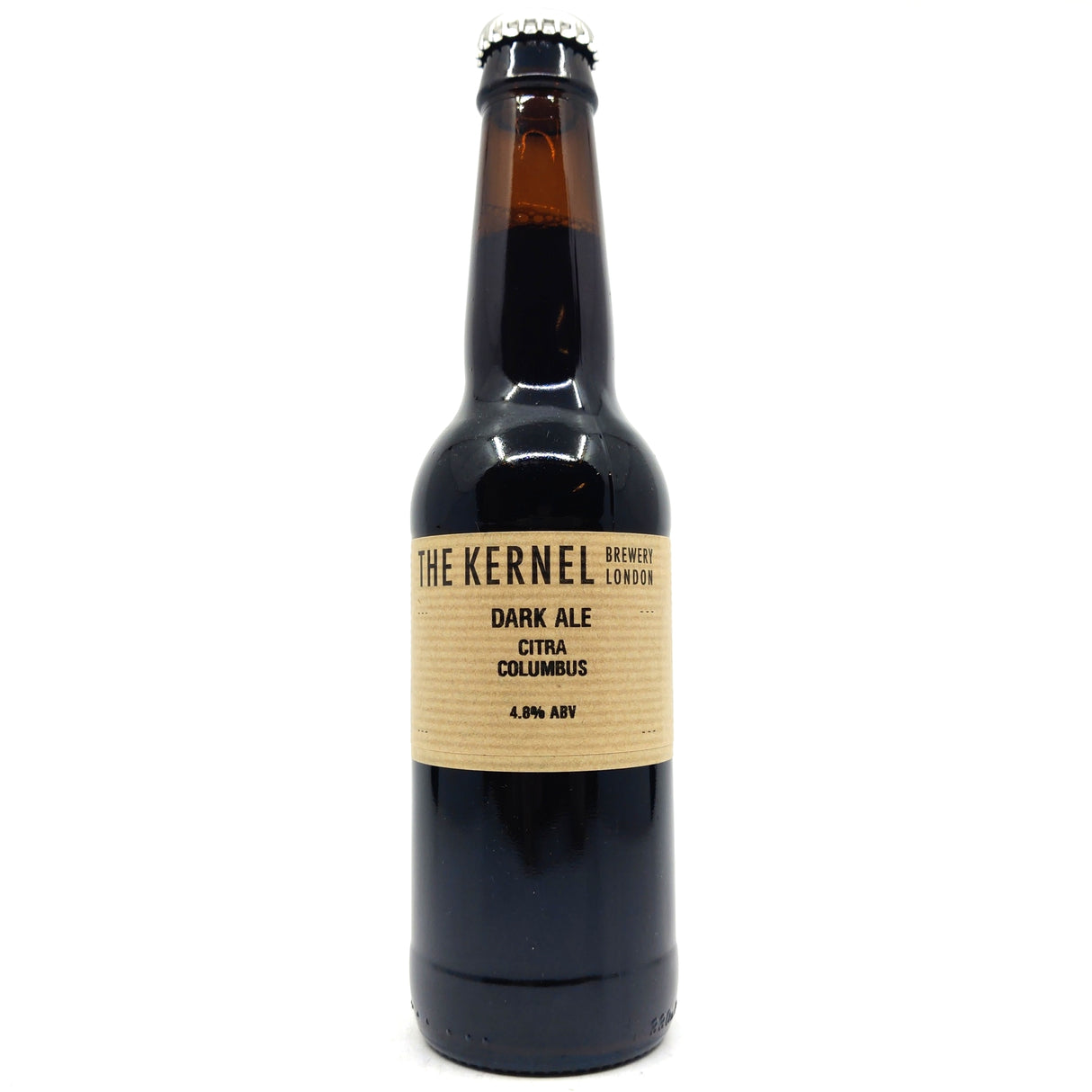 Kernel Dark Ale 4.8% (330ml)-Hop Burns & Black