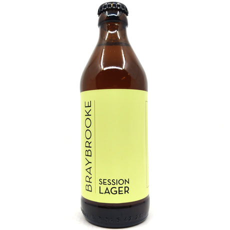Braybrooke Session Lager 3.8% (330ml)-Hop Burns & Black