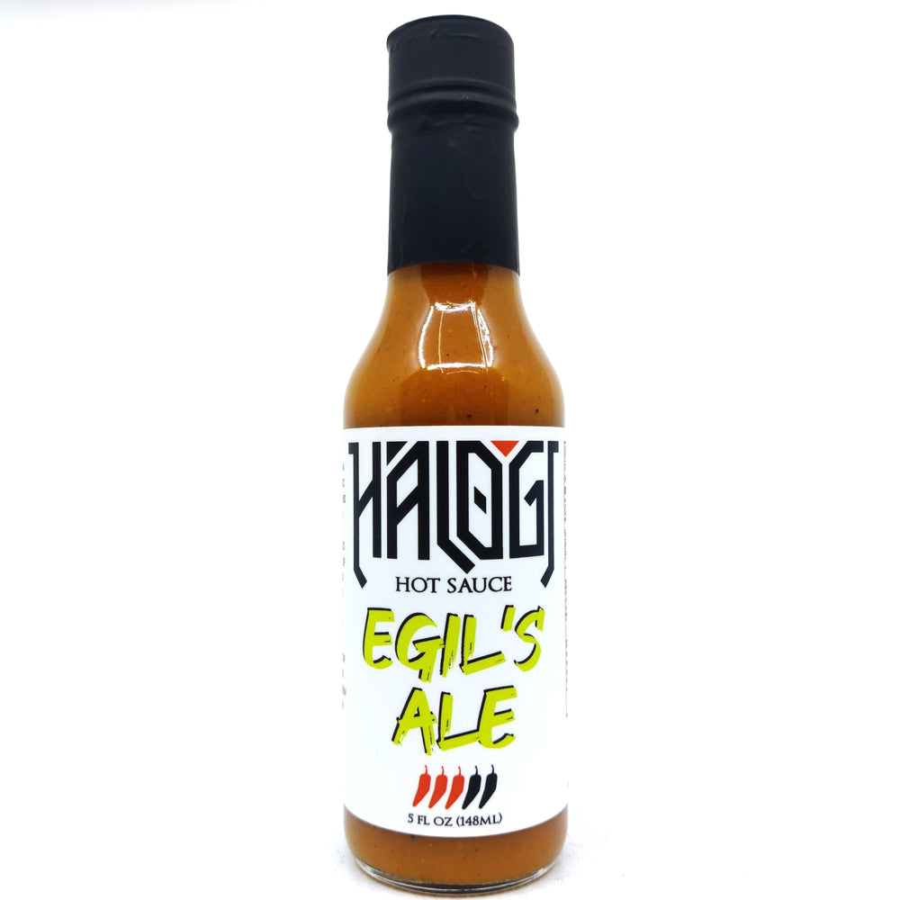Halogi Hot Sauce Egil's Ale (148ml)-Hop Burns & Black