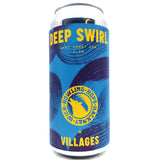 Villages x Howling Hops Deep Swirl West Coast IPA 5.5% (440ml can)-Hop Burns & Black