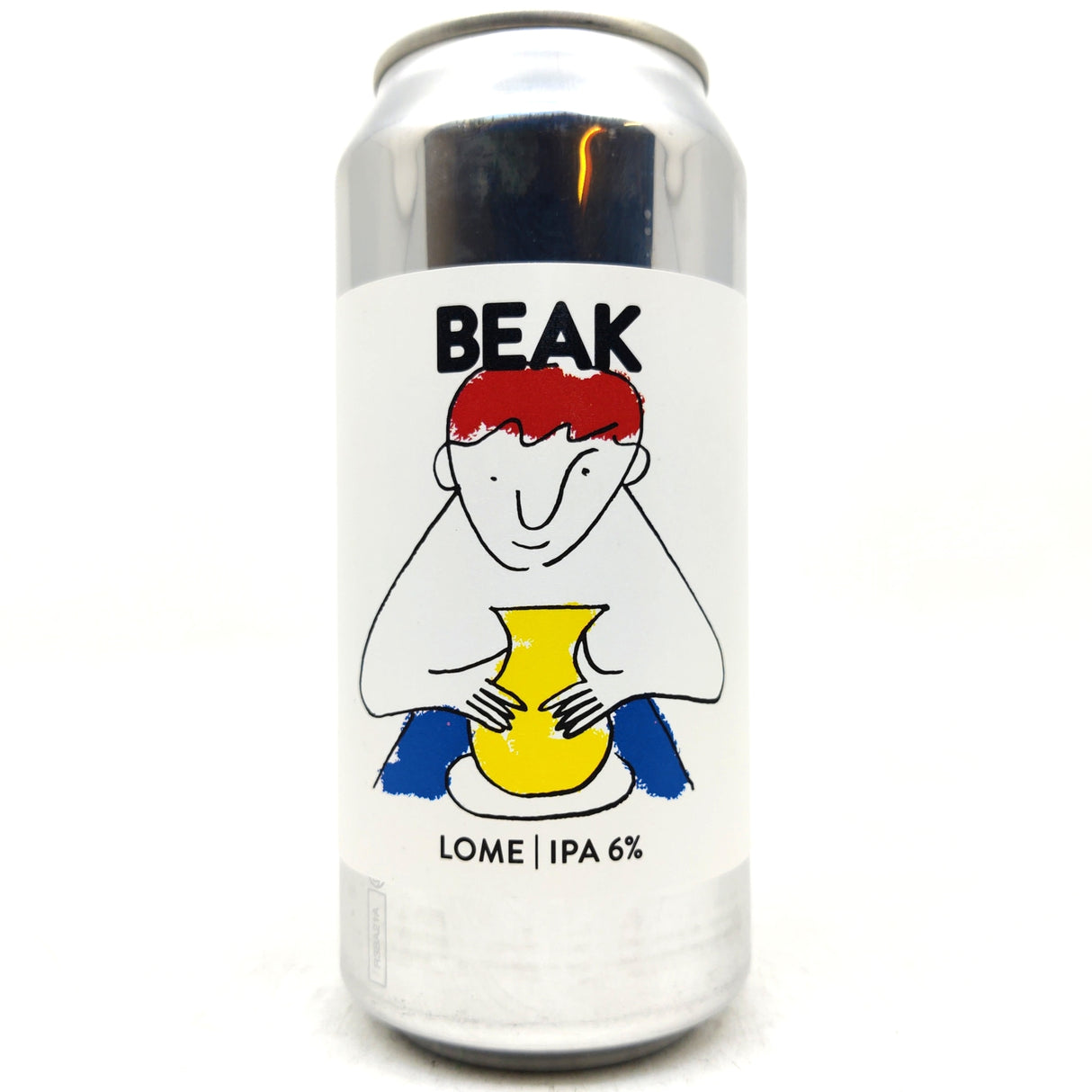 Beak Brewery Lome IPA 6% (440ml can)-Hop Burns & Black