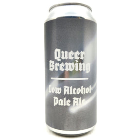 Queer Brewing Become Your Own God Low Alcohol Pale Ale 0.5% (440ml can)-Hop Burns & Black