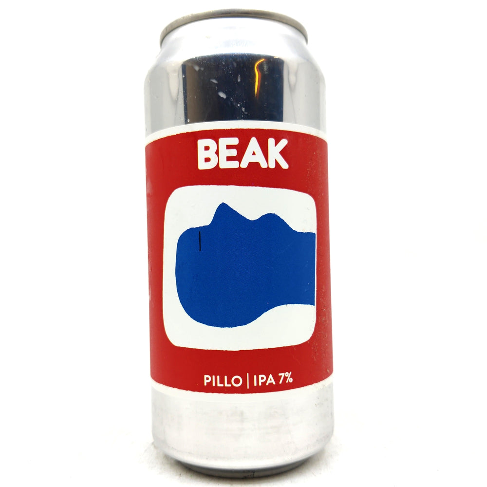 Beak Brewery Pillo IPA 7% (440ml can)-Hop Burns & Black