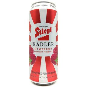 Stiegl Raspberry Radler Himbeere 2.5% (500ml can)-Hop Burns & Black