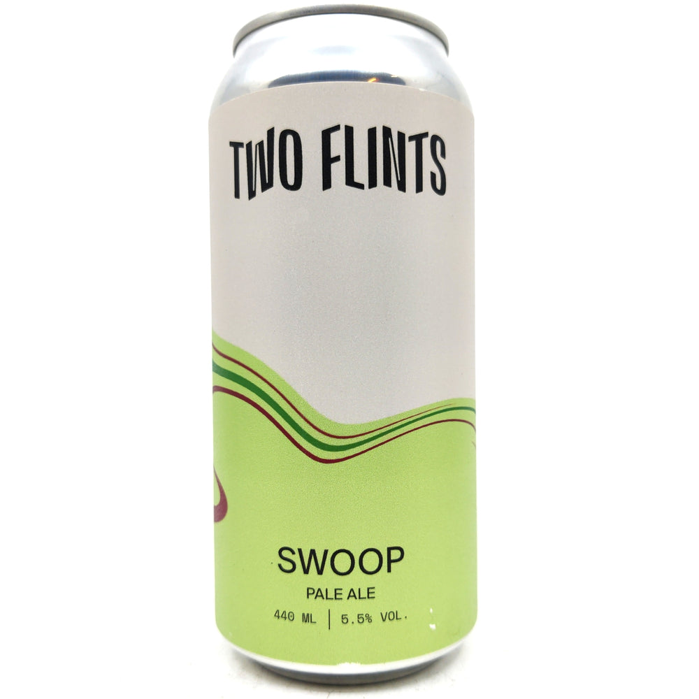 Two Flints Swoop Pale Ale 5.5% (440ml can)-Hop Burns & Black