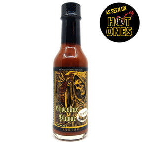 PuckerButt Chocolate Plague Hot Sauce (148ml)-Hop Burns & Black