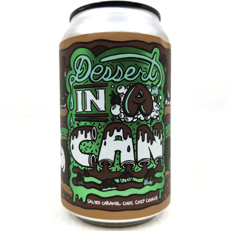 Amundsen Dessert In A Can Salted Caramel Choc Chip Cookie Imperial Stout 10.5% (330ml can)-Hop Burns & Black
