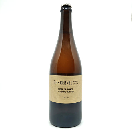 Kernel Biere de Saison Hallertau Tradition 5.5% (750ml)-Hop Burns & Black