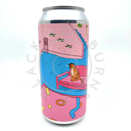 Left Handed Giant Dream House Pale Ale 5.9% (440ml can)-Hop Burns & Black