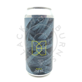 Double Barrelled Parka Pale Ale 5.7% (440ml can)-Hop Burns & Black