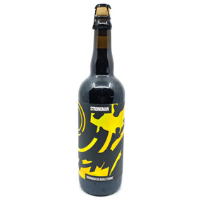 Magic Rock Strongman Bourbon BA Barleywine 11.5% (750ml)-Hop Burns & Black