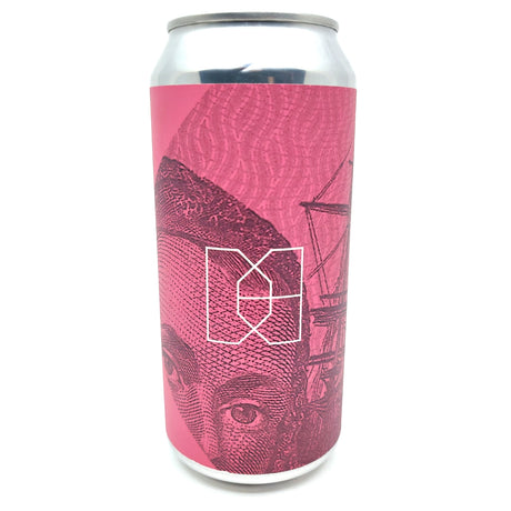 Double Barrelled Seven Dollar Saturday Milk Stout 5.6% (440ml can)-Hop Burns & Black