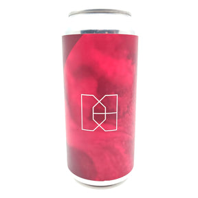 Double Barrelled Red Jungle Fowl Raspberry & Beetroot Gose 5% (440ml can)-Hop Burns & Black