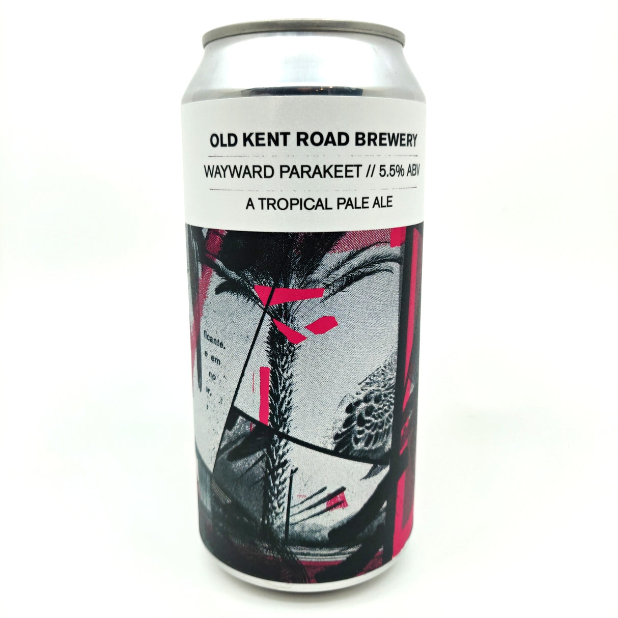 Old Kent Road Wayward Parakeet Tropical Pale Ale 5.5% (440ml can)-Hop Burns & Black