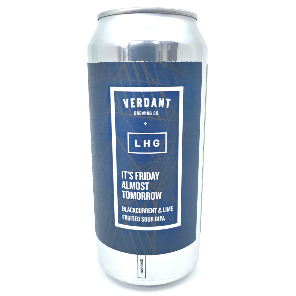 Verdant x Left Handed Giant It's Friday Almost Tomorrow DIPA 8.4% (440ml can)-Hop Burns & Black