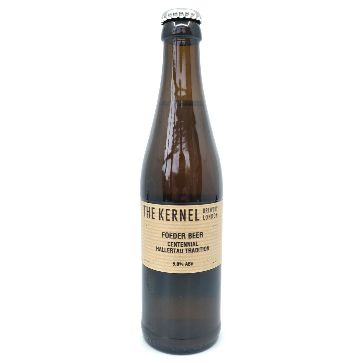 Kernel Centennial & Hallertau Tradition Foeder Beer 5% (330ml)-Hop Burns & Black