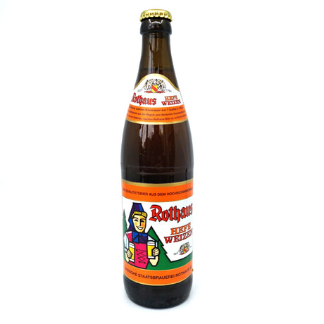 Rothaus Weizenzapfle Hefeweisse 5.4% (500ml)-Hop Burns & Black