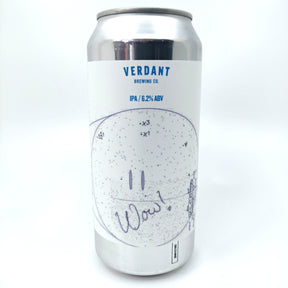Verdant WOW Signal IPA 6.2% (440ml can)-Hop Burns & Black