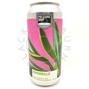 Pressure Drop Espadrille Triple Fruited Sour 4.6% (440ml can)-Hop Burns & Black
