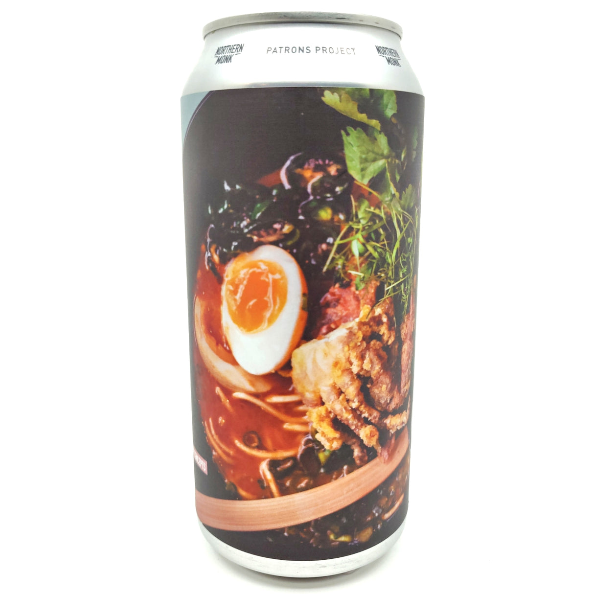 Northern Monk x Finback Cocktail Beer Ramen & Bun Yuzu IPA Patrons Project 10.06 6.4% (440ml can)-Hop Burns & Black