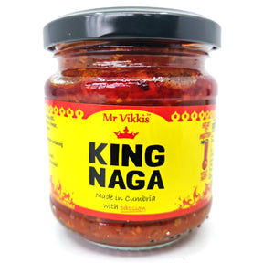 Mr Vikki's King Naga (220g)-Hop Burns & Black