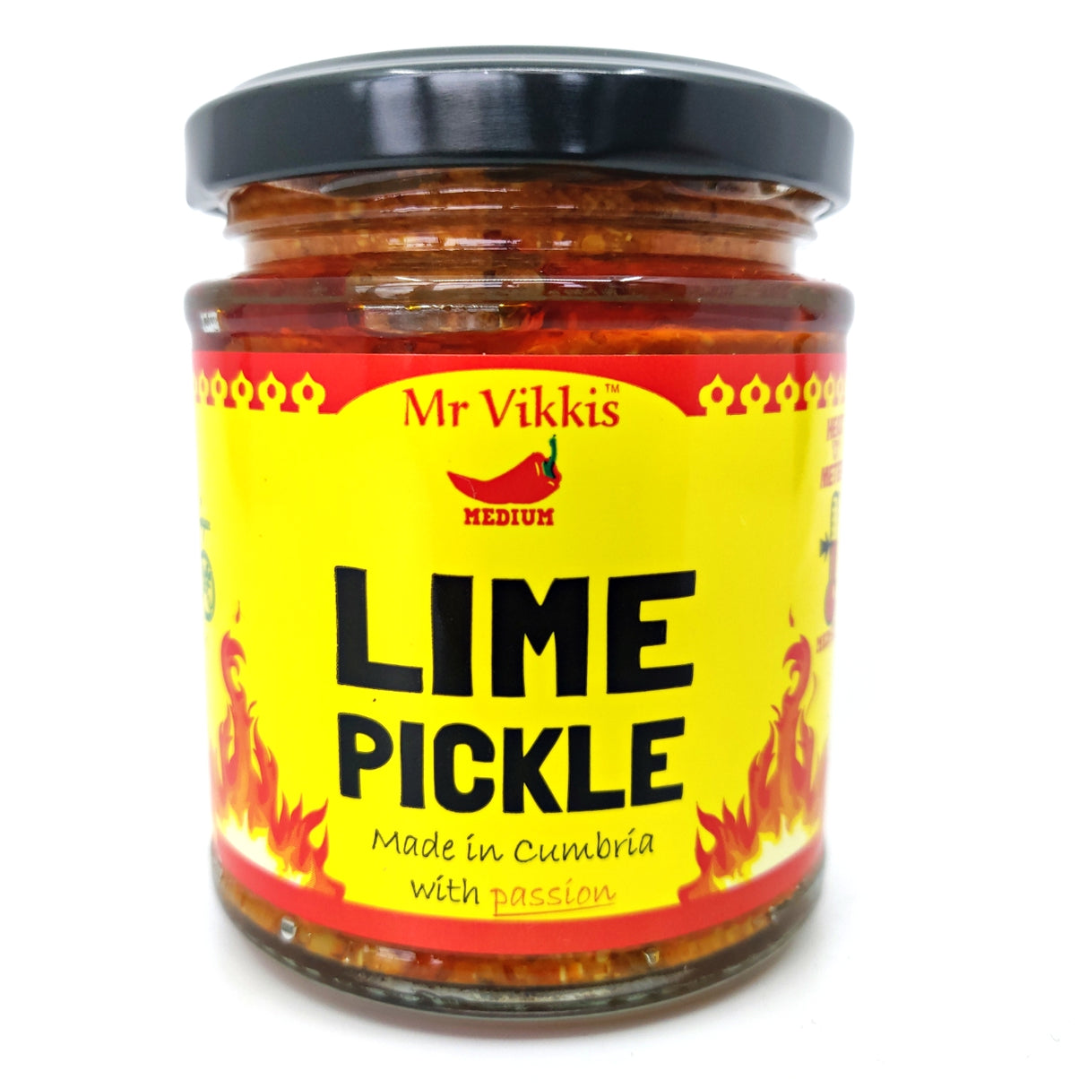 Mr Vikki's Lime Pickle (220g)-Hop Burns & Black
