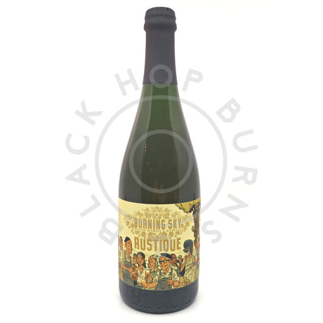 Burning Sky Rustique Belgian Pale Ale 8.5% (750ml)-Hop Burns & Black