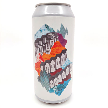 Whiplash Leave Home IPA 7% (440ml can)-Hop Burns & Black